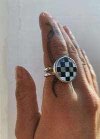 Image 3 of Checkered Ring 