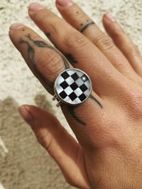 Image 1 of Checkered Ring 