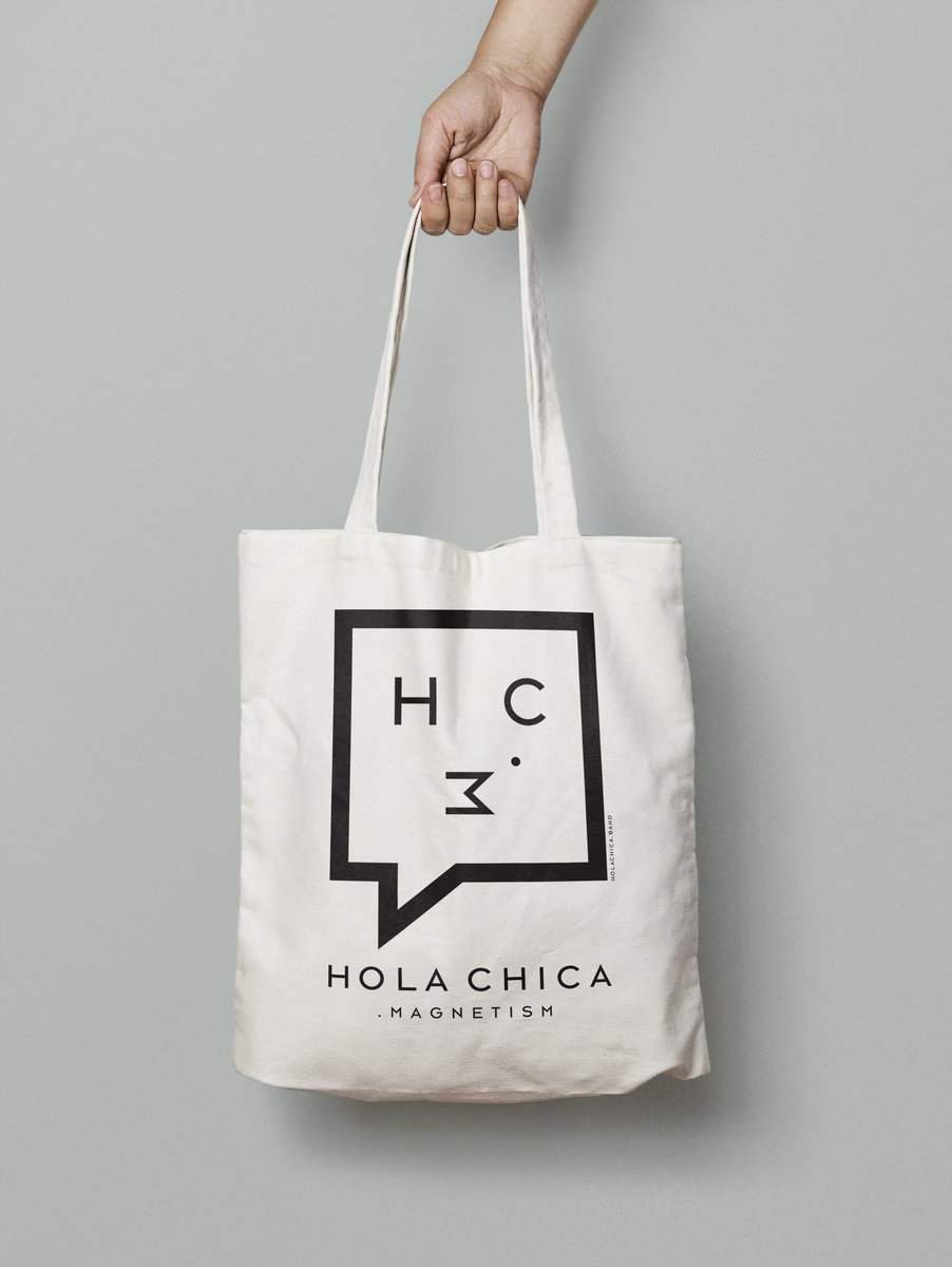 Hola Chica - Magnetism Tote Bag