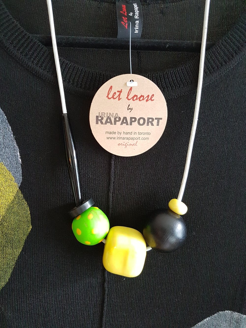 Image of mixed beads necklace, ooak