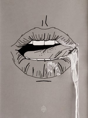 LES MAUVAISES LANGUES PARLENT LES BONNES DONNENT DES ORGASMES - Original