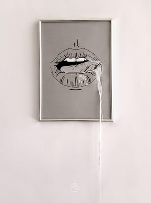 LES MAUVAISES LANGUES PARLENT LES BONNES DONNENT DES ORGASMES - Original
