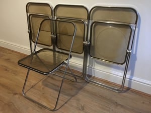 Set of 4 Plia chairs by Castelli