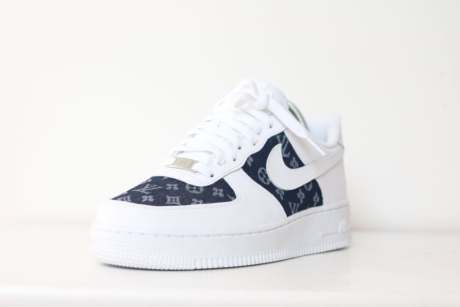 Image of LV 'DENIM' Air Force 1 '07