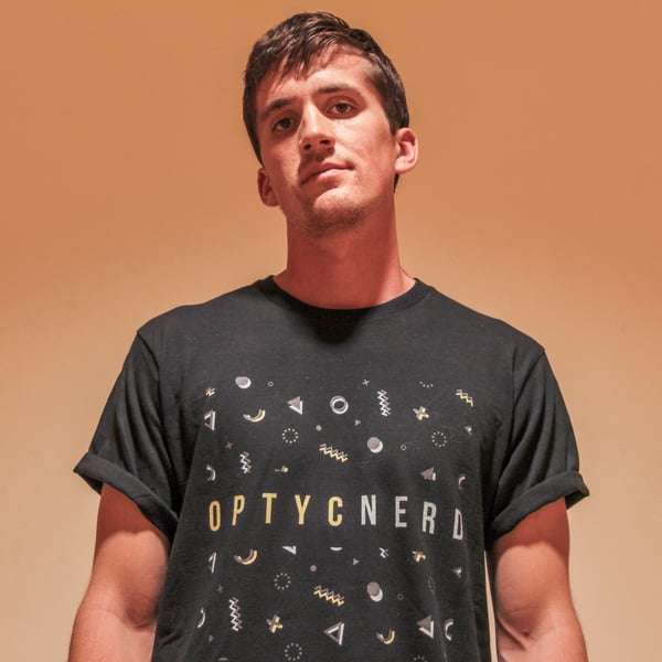 Image of OptycNerd Logo T-Shirt Black