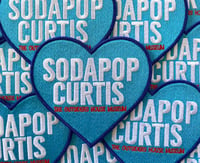 Image 1 of The Outsiders House Museum "Sodapop Curtis" Heart Patch. 