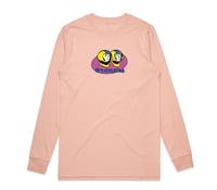 Space Cadet L/S tee pink