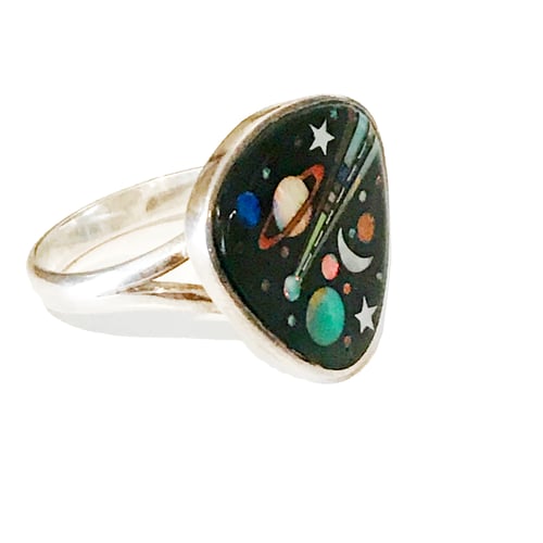 Image of Galaxy Shield Ring