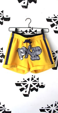 Image of top notch shorts in yellow 