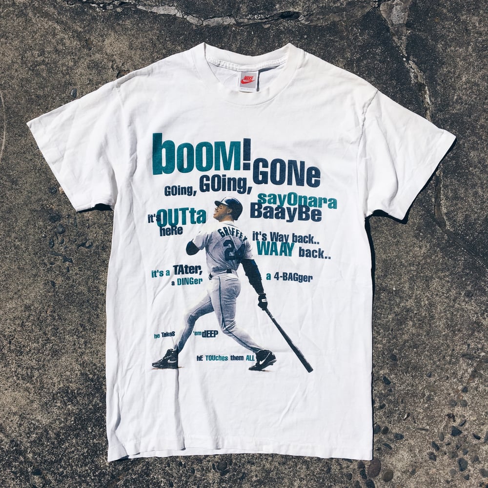 Image of Original Early 90’s Nike Ken Griffey Homerun Tee.