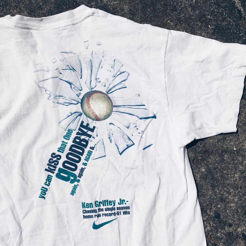 Image of Original Early 90’s Nike Ken Griffey Homerun Tee.