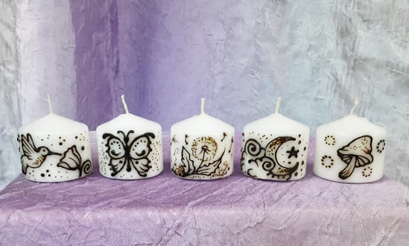 Image of Magic Nature Mini candle Set 