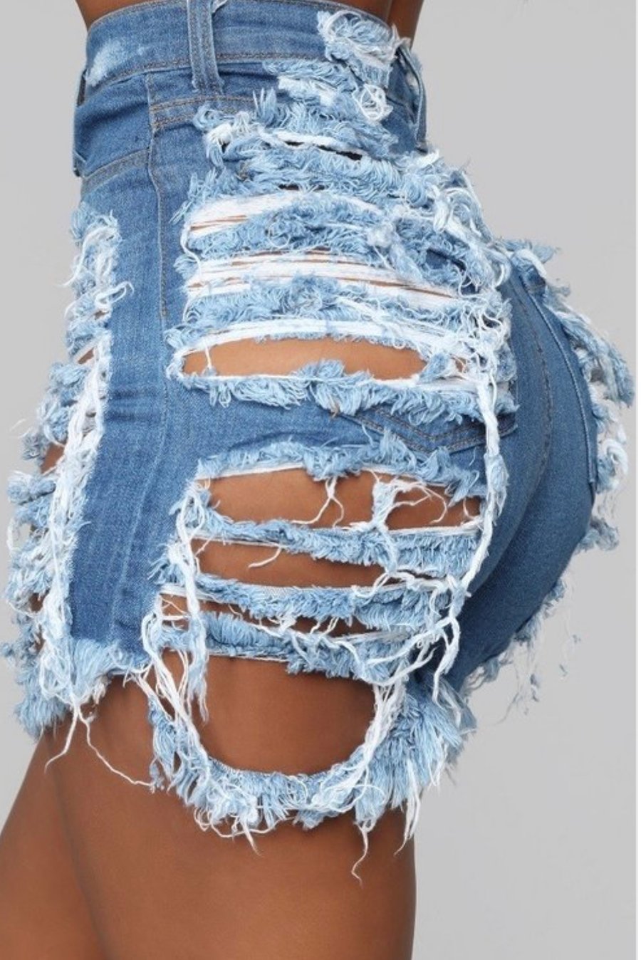 Image of Distressed Shorts