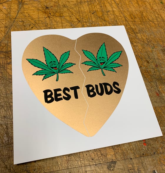 Image of Best Buds Print 
