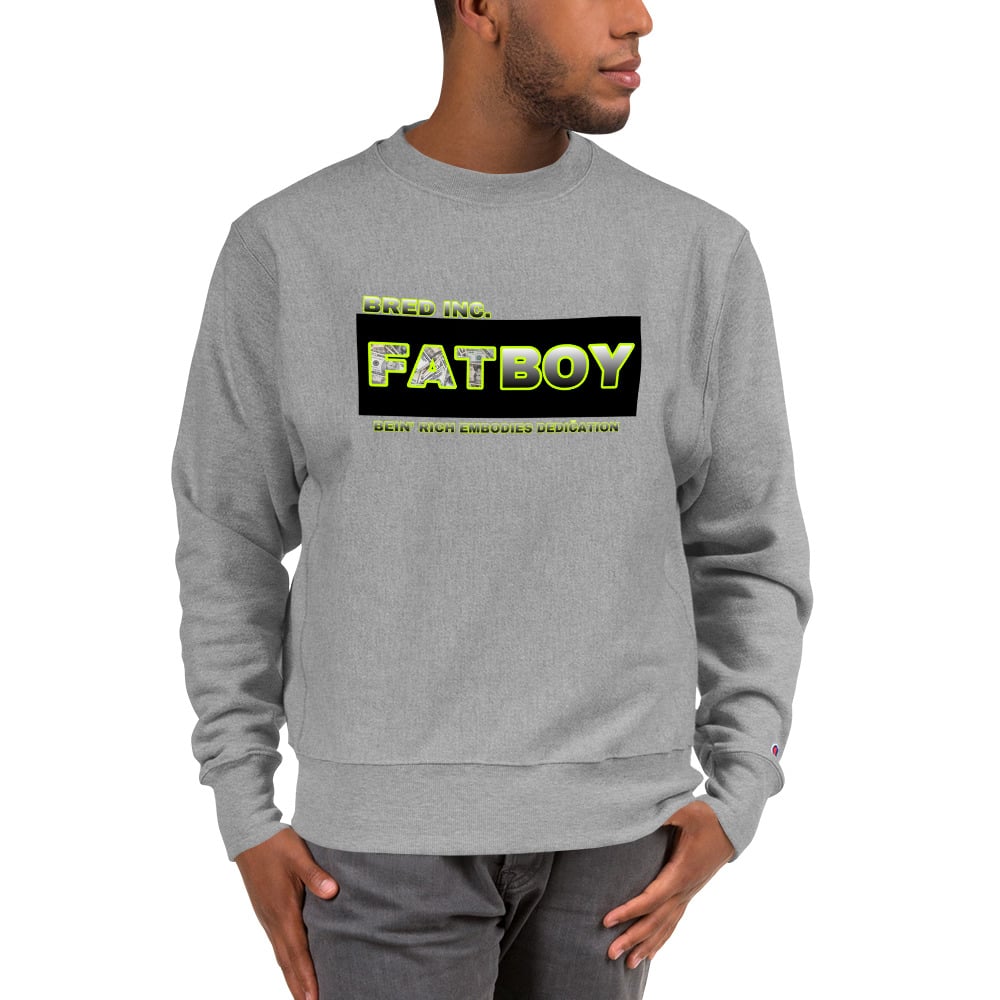 lime green champion sweatshirt