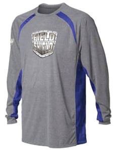 Image of FIELD SHIELD Men's Long Sleeve Colorblock Tee