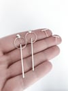 Spindle and Wheel Earrings 
