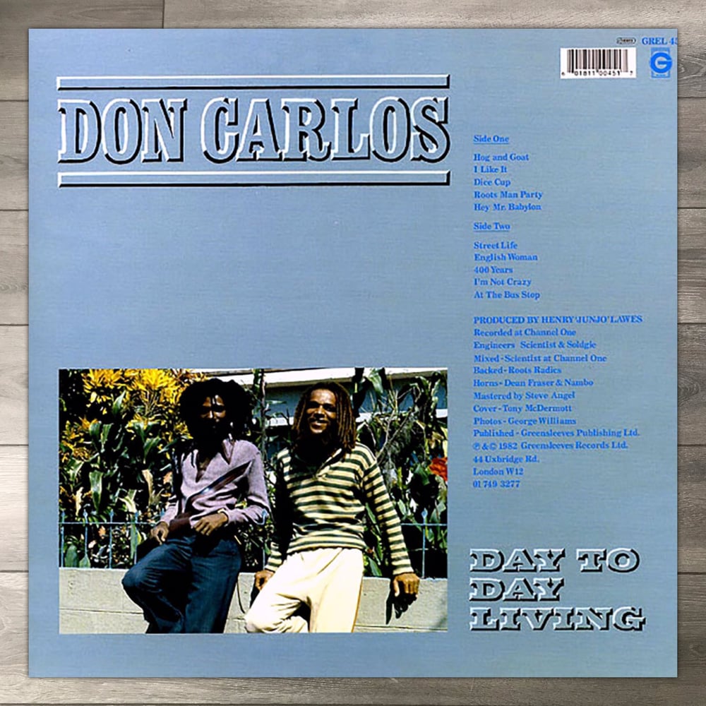 Image of Don Carlos - Day to Day Living Vinyl LP