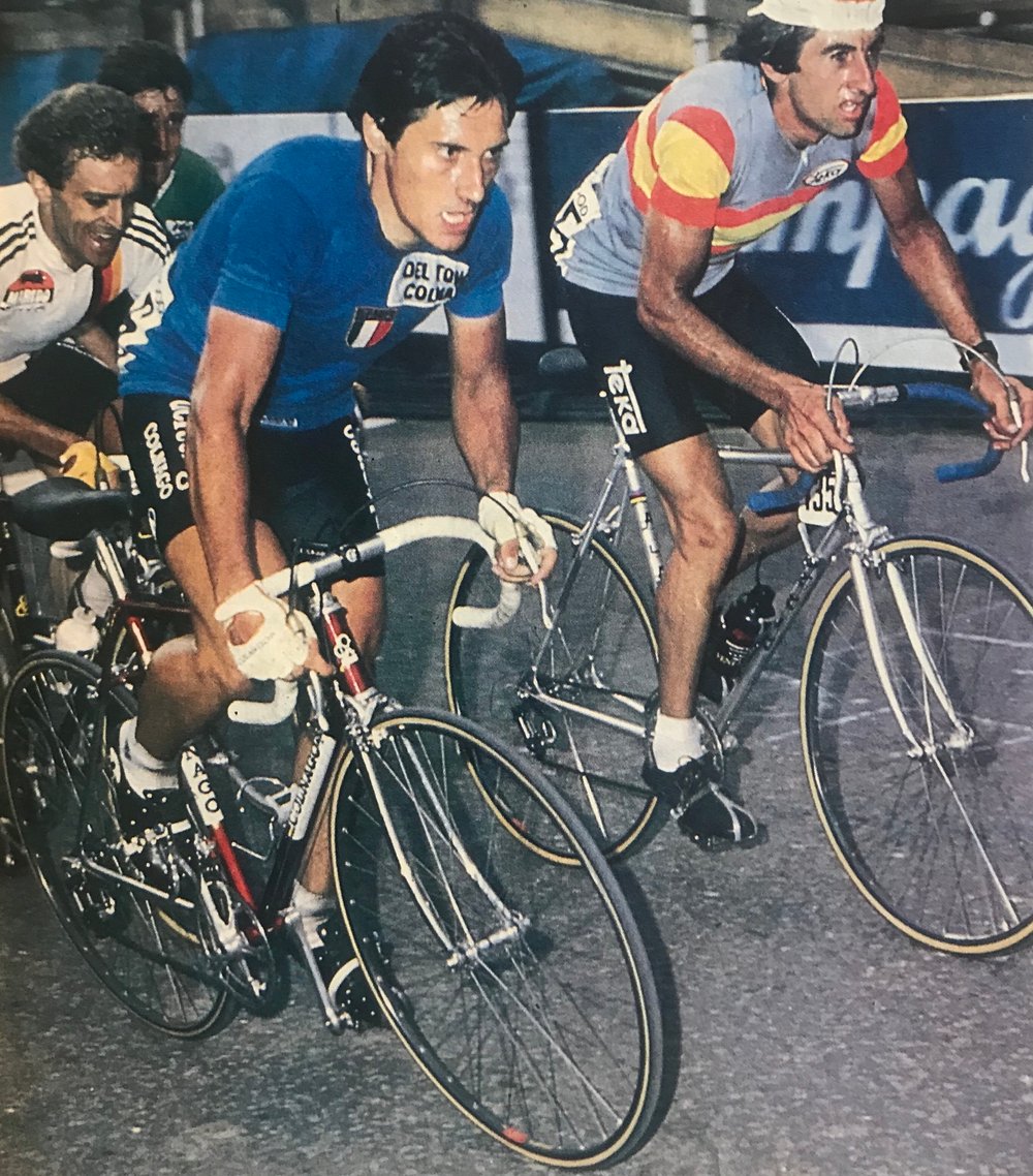 1982 - UCI World Cycling Championships England poster