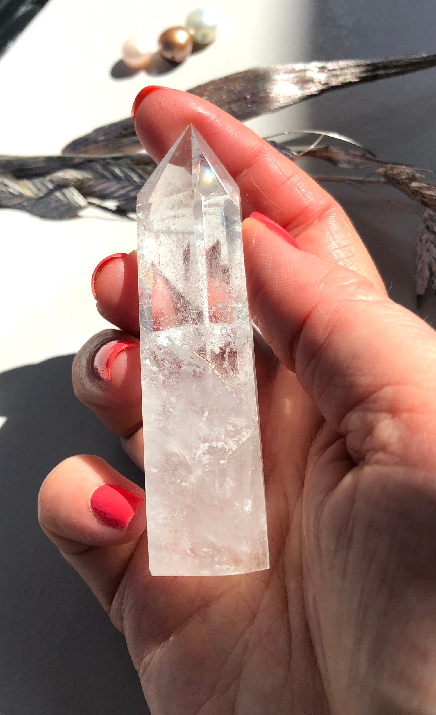 Image of Clear Quartz Tower