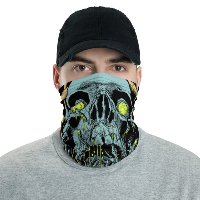 Image of Blue Skull Gaiter