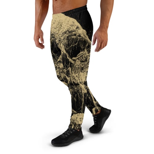 Image of Men's All-Over Print Graveyard Joggers
