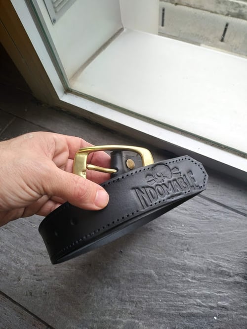 Image of Indomable logo belt (Black)