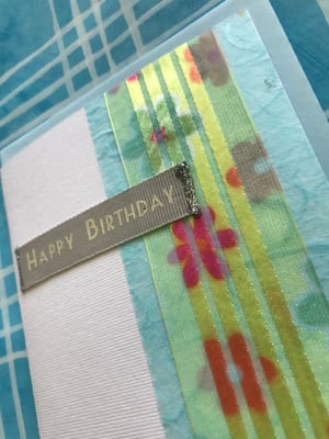 Image of Lemon Flowers Ribbon