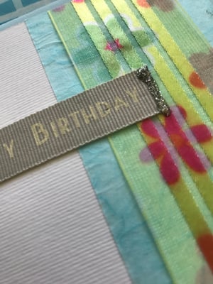 Image of Lemon Flowers Ribbon