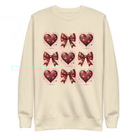 Image 2 of Heart and bows Sweatshirt