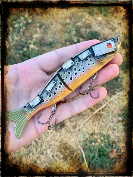 Image of Glide Bait — Armored Brown Trout 