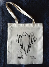 Tote Bag Fantasma y mascota 