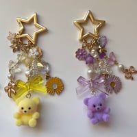 Image 3 of Golden Color Bear Charm