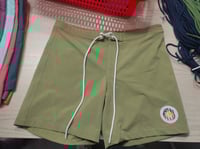 Image 1 of Green birdie boardshorts