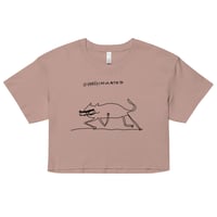 Image 5 of overstimulated Women’s crop top 