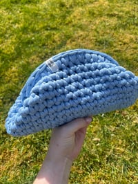 Image 1 of Sew You Large Dumpling Bag in Baby Blue🩵