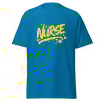 Image 6 of Unisex classic tee, Graffiti Style Nurse Tee