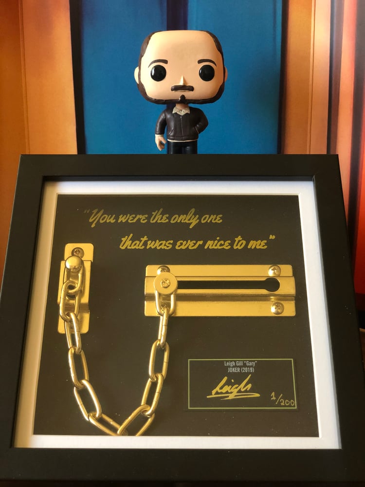 “You were the only one that was ever nice to me” Box Framed Lock & Autograph