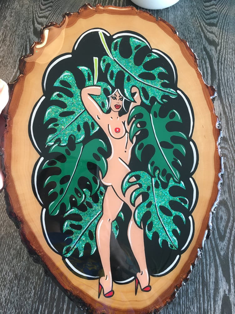 Image of Leafy lady