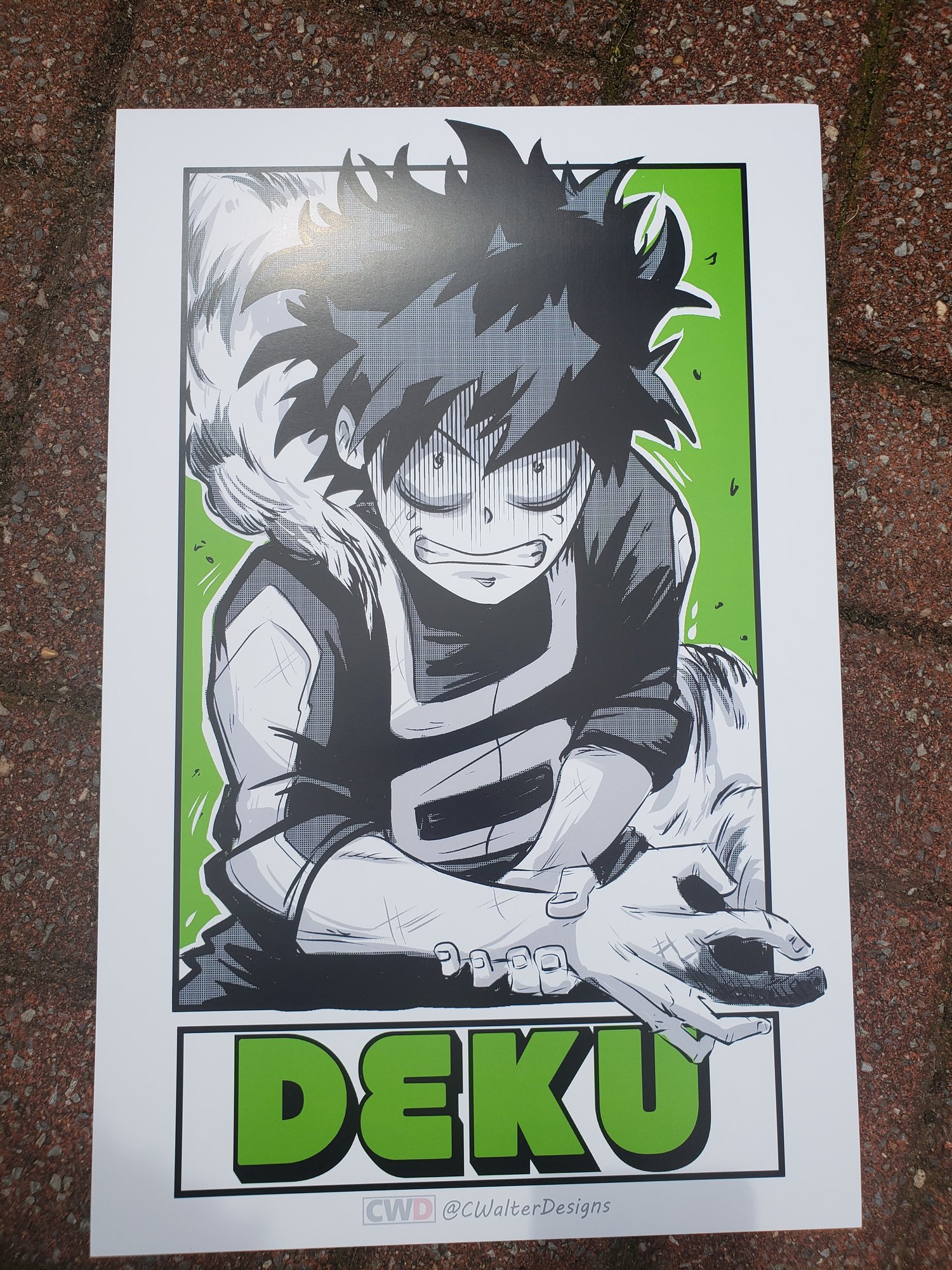 Image of Deku Poster Print