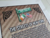 Image 2 of The Streets of New York A3 Print (Unframed).