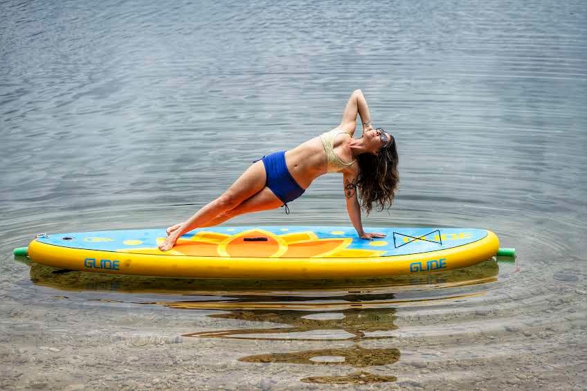  02Lotus Inflatable Yoga Board 