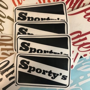Image of Sporty's Decal
