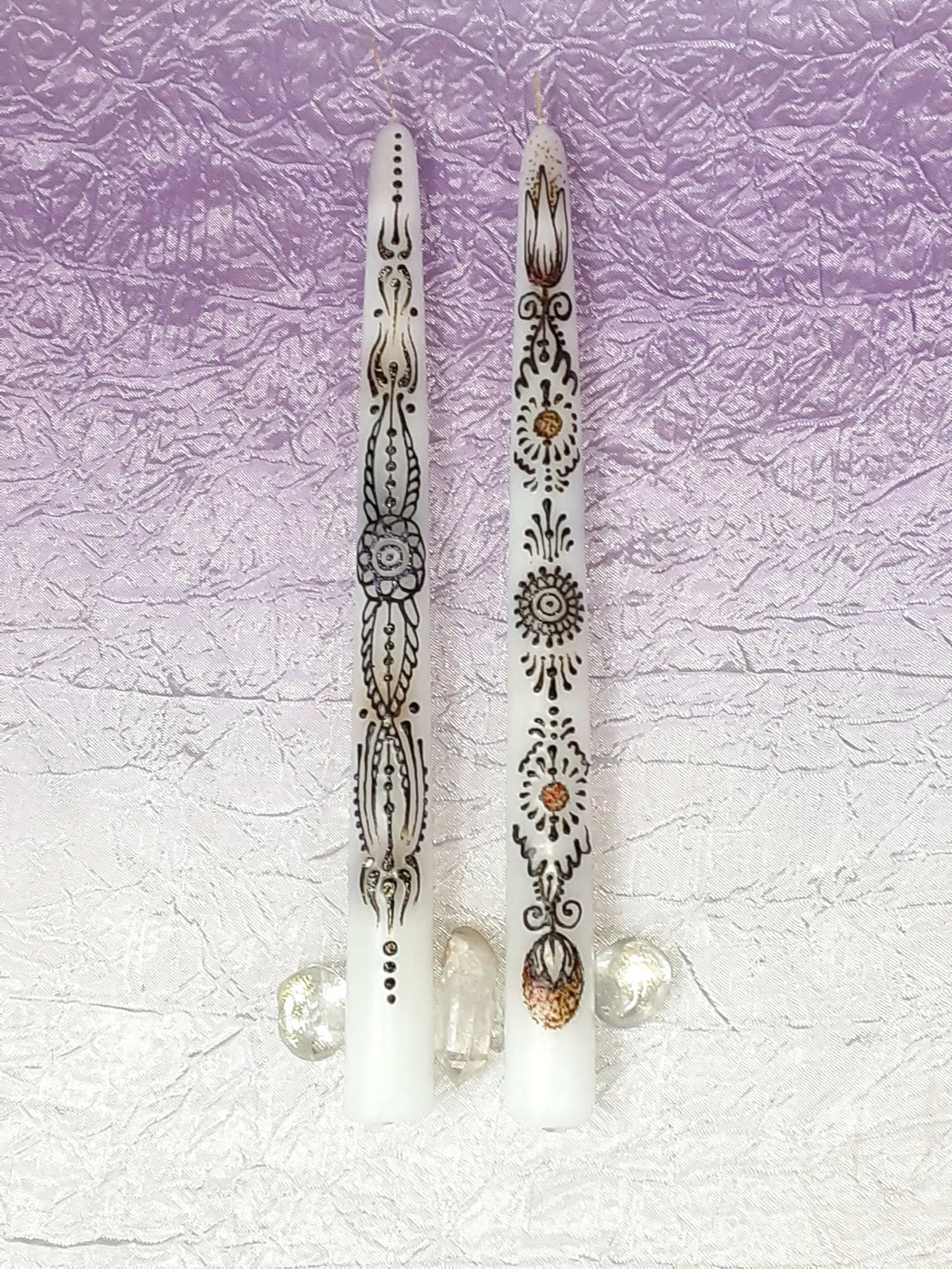 Image of Color Drip Mandala Taper Set