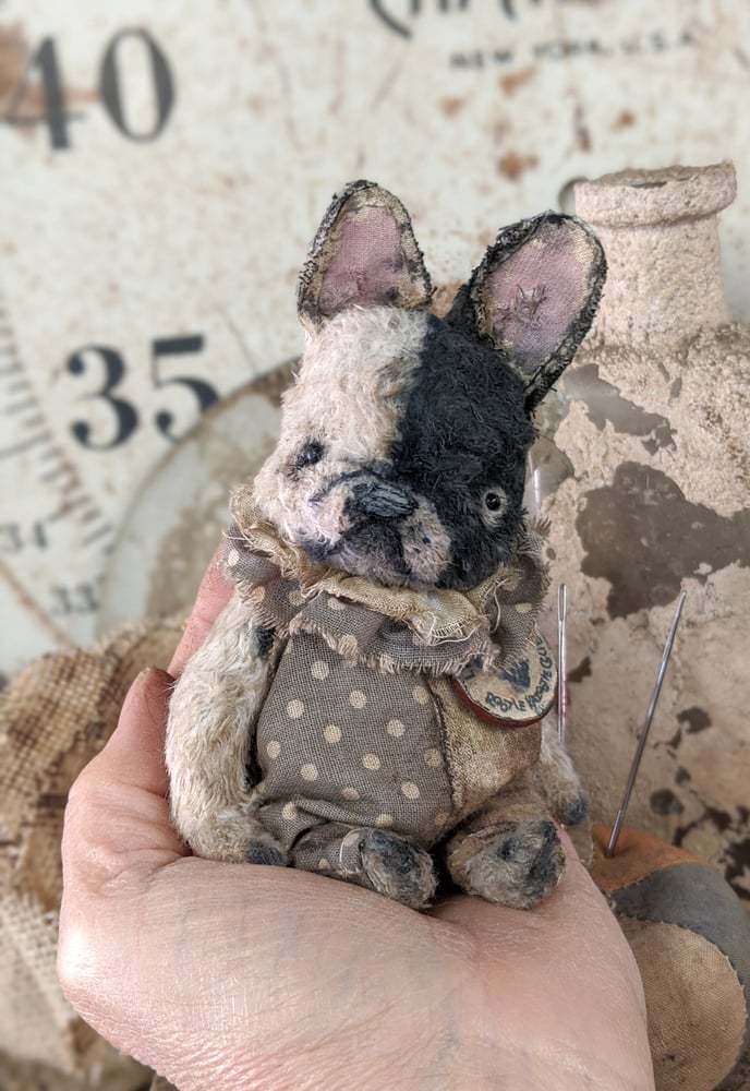 Image of Teenie-Weenie 3.5" French bulldog by whendis bears