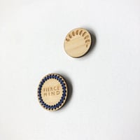 Image 2 of Fierce Mind Bamboo Pin