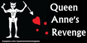 Image of Queen Anne's Revenge Sticker
