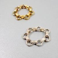Image 2 of xo chain ring