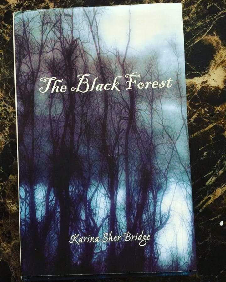 Image of "The Black Forest" Gothic Poetry Book by Karina A Sher