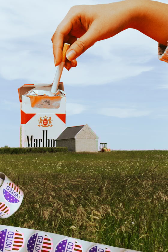 Image of Cigarette Collage